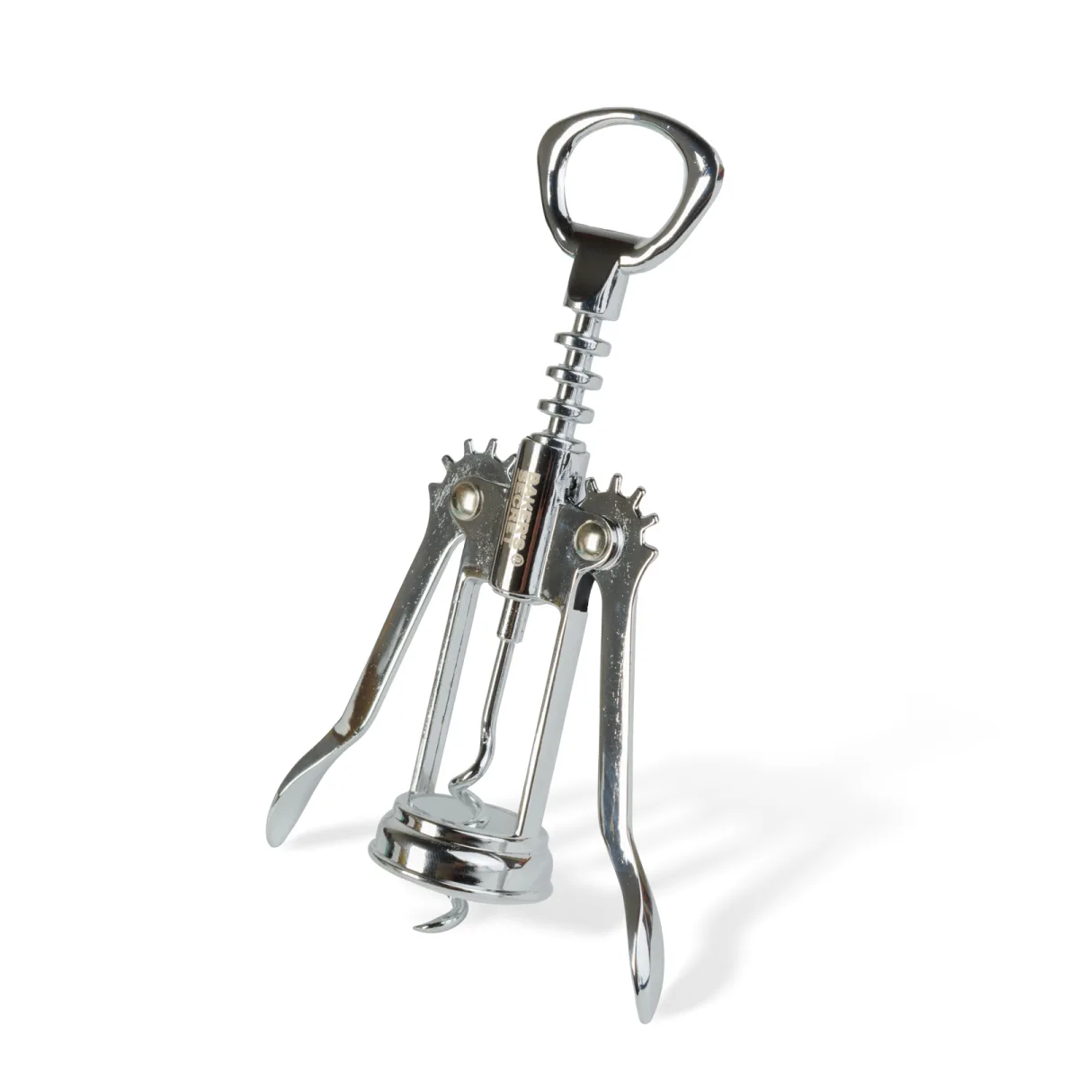 Tirbuson Baker's Secret metal 16.5 cm, deschizator vin tip fluture cu mecanism parghie - imagine 3