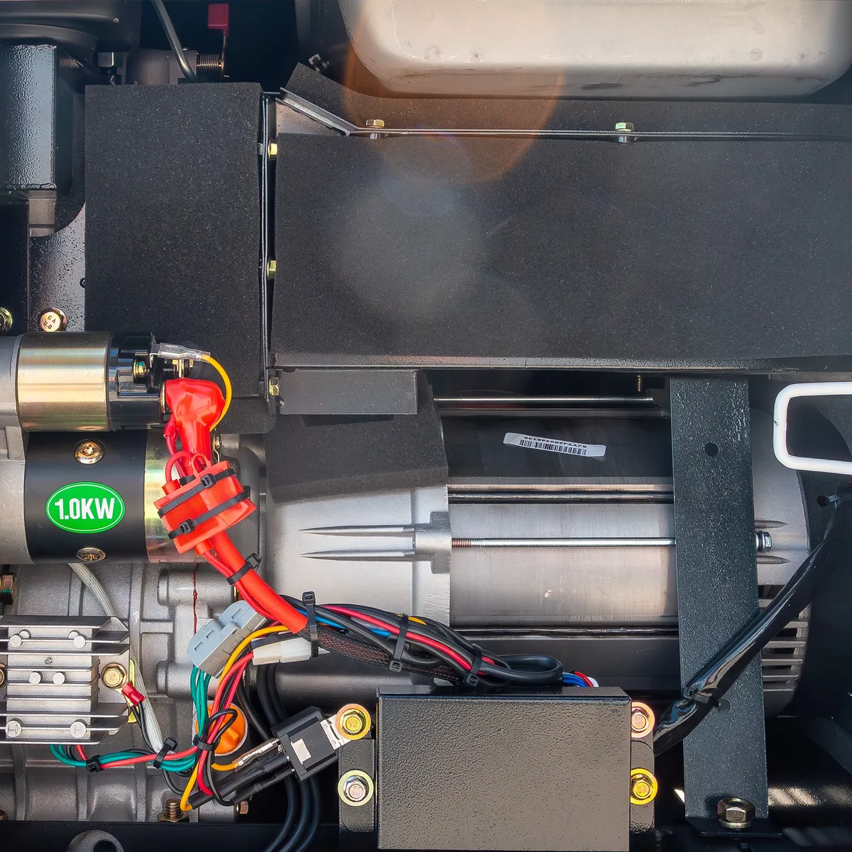 Generator diesel monofazat ITC Power DG8500SE, 6,3 kW, insonorizat, pregatit ATS - imagine 13