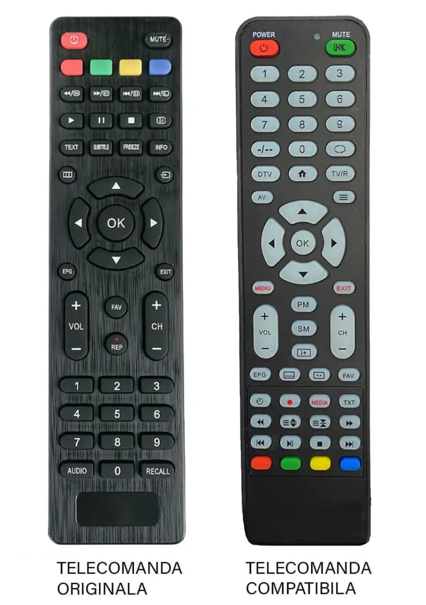 Telecomanda inlocuitoare compatibila pentru TV CABLETECH PIL0327 (674)