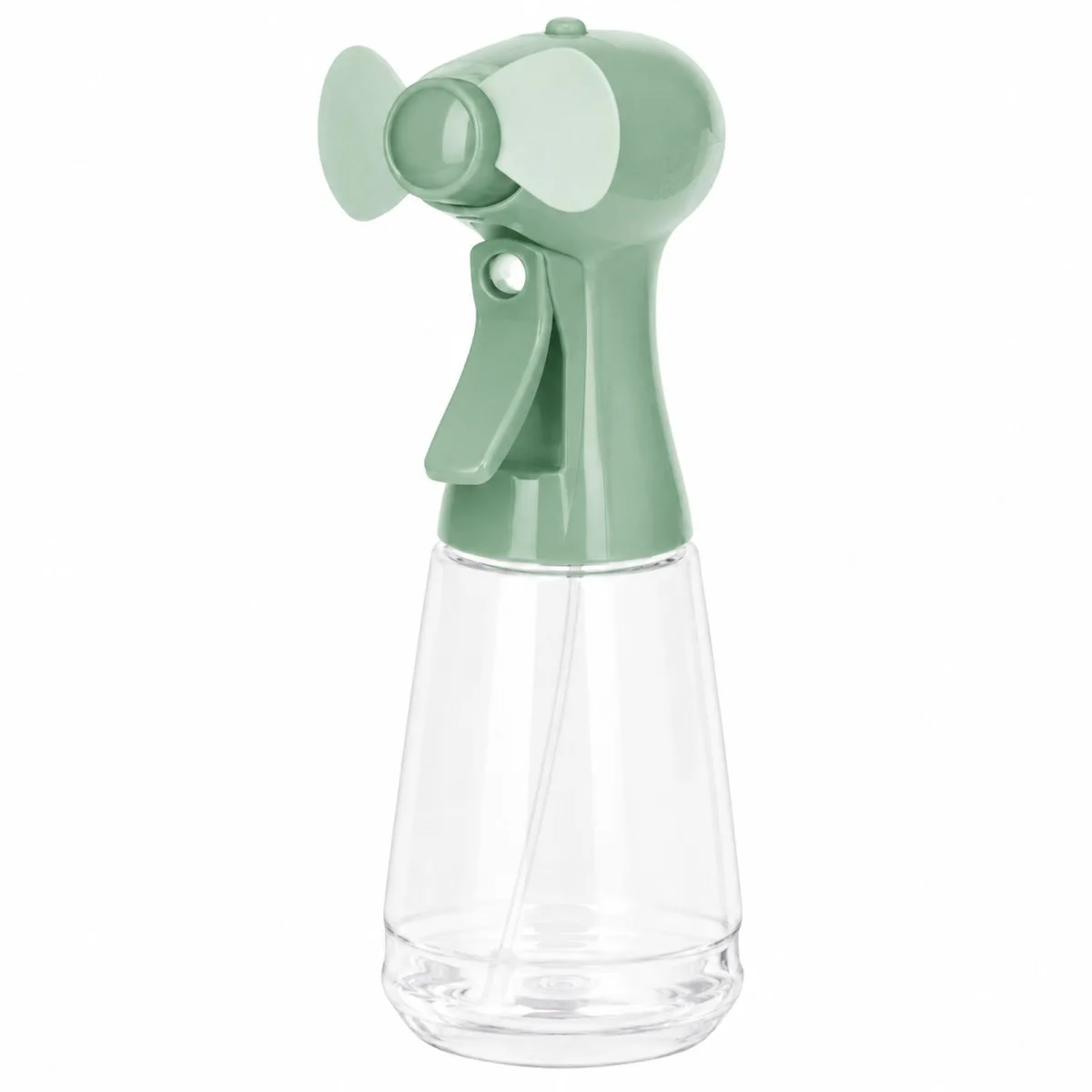 Ventilator portabil cu pulverizare apă, rezervor 350 ml, 2 x AA, 3 culori