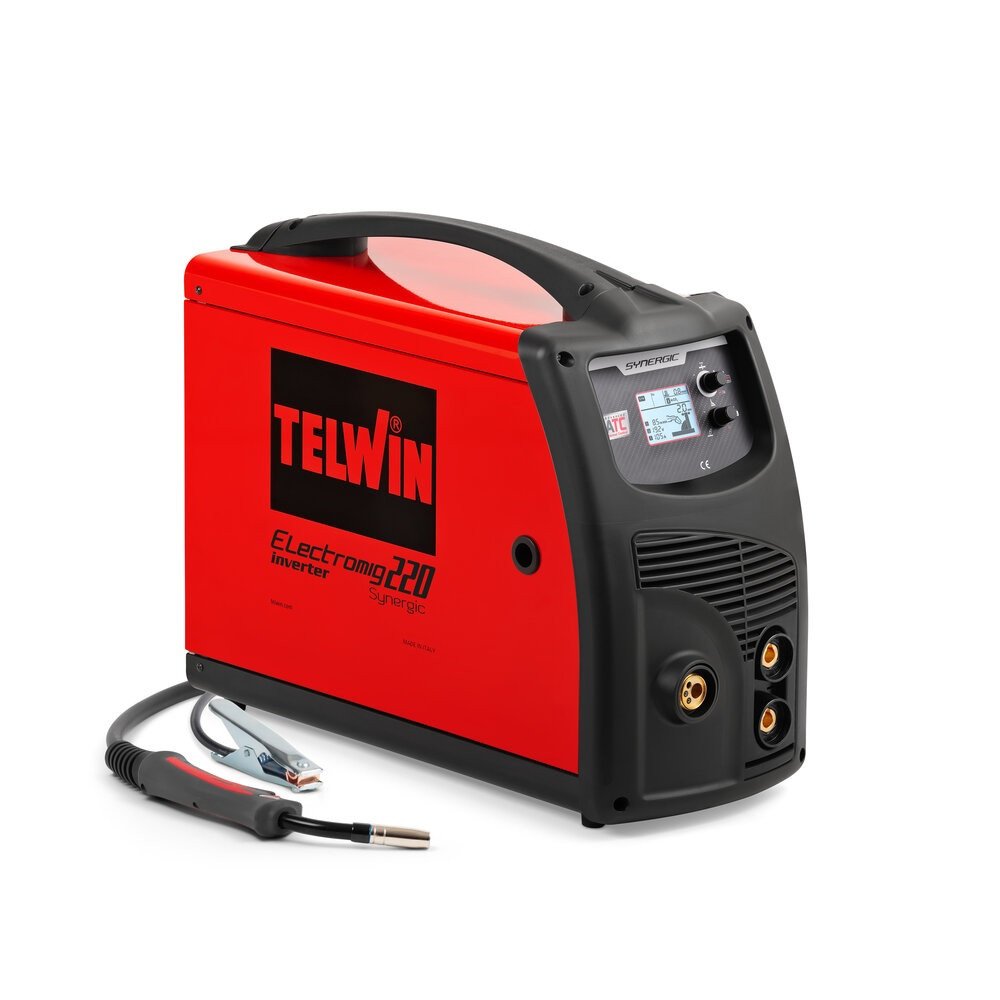 ELECTROMIG 220 SYNERGIC – APARAT DE SUDURA TELWIN tip MIG-MAG/TIG/MMA