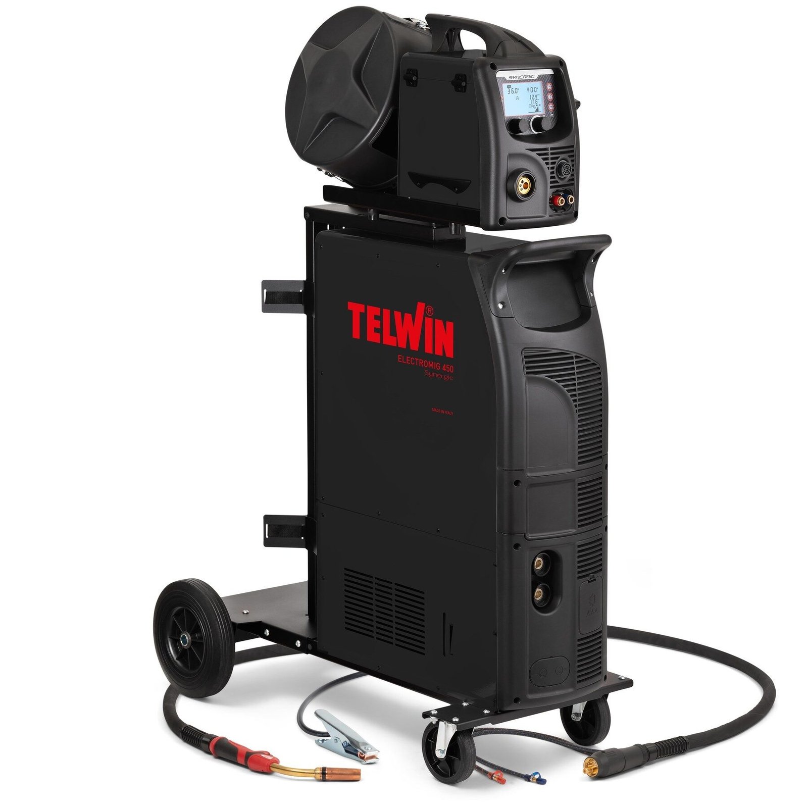 ELECTROMIG 450 SYNERGIC AQUA - Aparat de sudura TELWIN MIG-MAG/FLUX/MMA/TIG DC-Lift racit cu apa, 400 A