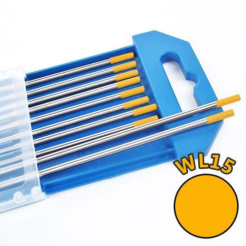 Electrozi wolfram WL15 (auriu) ø 1.6 mm
