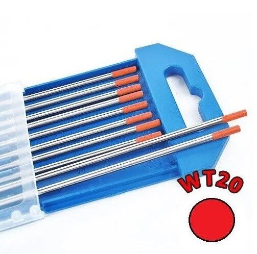 Electrozi wolfram WT20 (rosu) ø 1.6 mm lungime 150mm