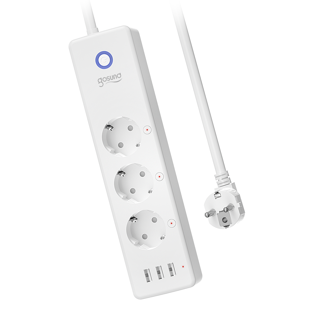 prelungitor smart gosund p1 plus, wifi, 15w. 3a 1 Prelungitor Smart Gosund P1 Plus, Wifi, 15W. 3A