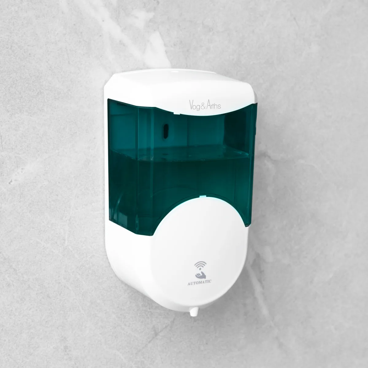 Dozator sapun automat 600ml, senzor, montaj perete, fara contact, fumuriu - imagine 2