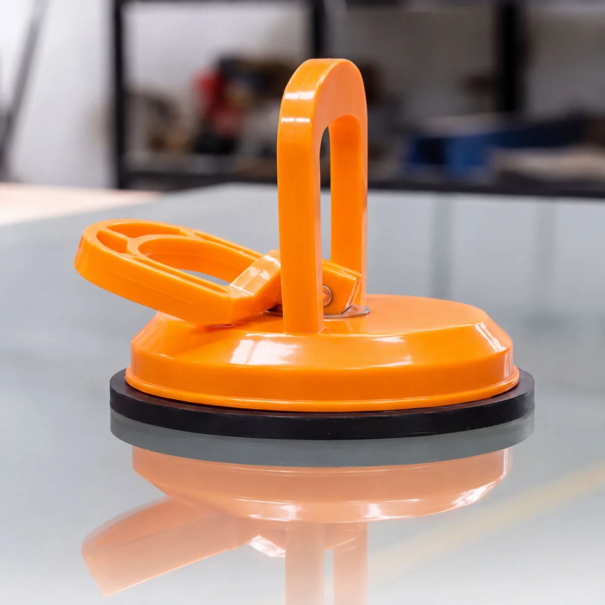 Ventuza profesionala pentru ridicat sticla gresie si placi, 120 mm, capacitate 30 kg - imagine 2