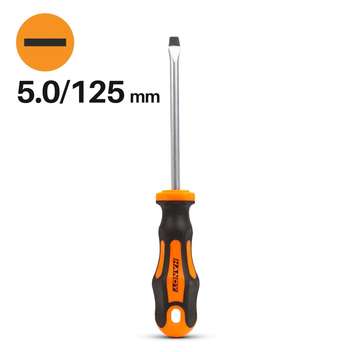 Surubelnita Dreapta 5 mm, Lama Crom Vanadiu 125 mm, Maner Ergonomic Antiderapant