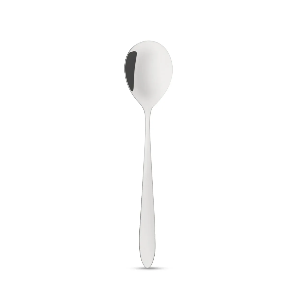 Lingură de cafea din oțel inoxidabil / lingură de desert - 137 x 30 mm - 6 bucăți / pachet - imagine 2