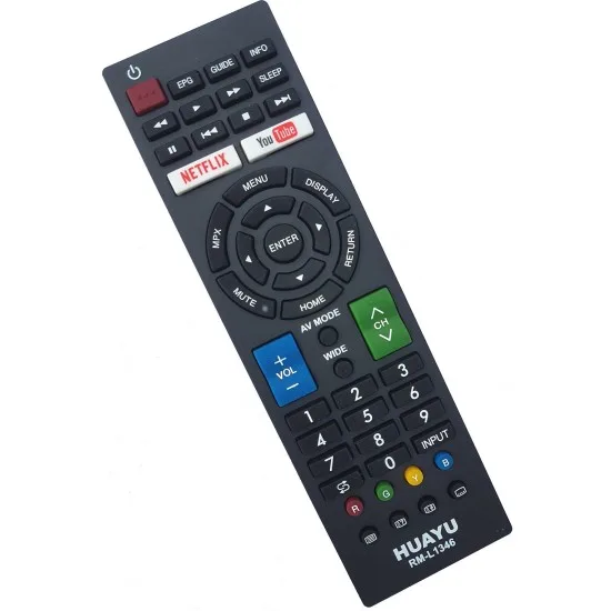 RM-L1346 Telecomanda pentru LED SHARP cu NETFLIX ?i YOUTUBE