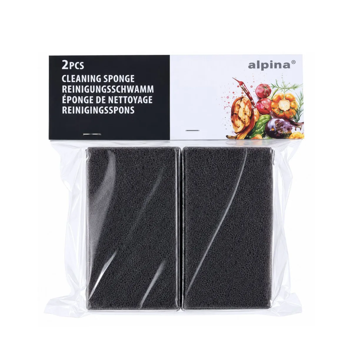 Set 2 bureti pentru curatarea gratarului, 12,5 x 7 x 4,5 cm, negru