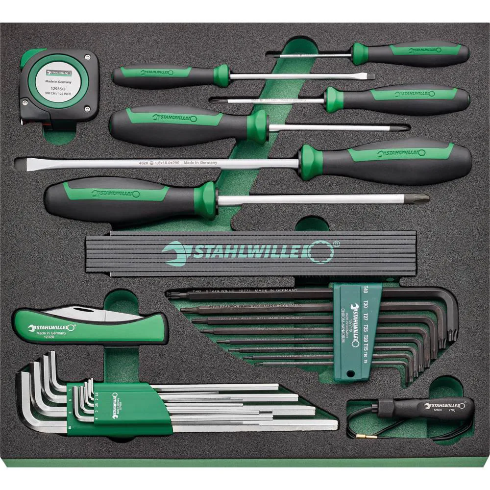 Set de surubelnite Stahlwille, 27 buc, TCS 5 821/27