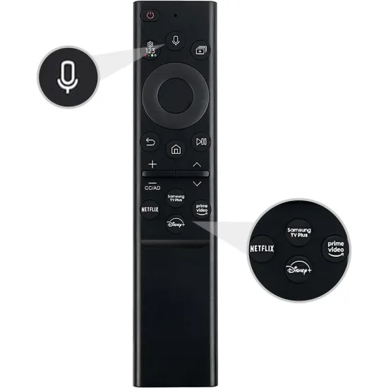 Telecomanda pentru LED SAMSUNG 4K IR Bluetooth modele 2022-2023 fara incarcare solara