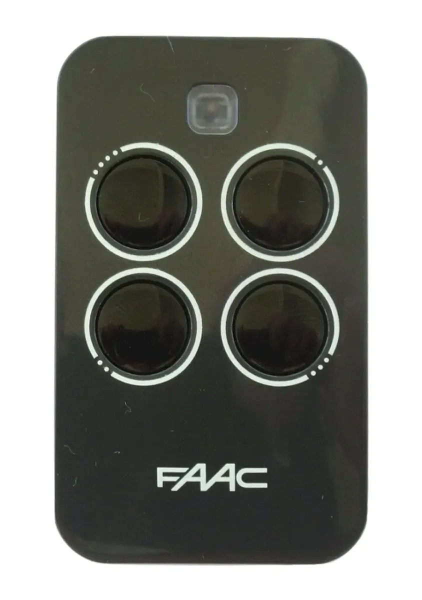 Telecomanda inlocuitoare poarta garaj FAAC TX4 433 RC de doua si patru canale/ cod saritor/ 433.92MHz (816)