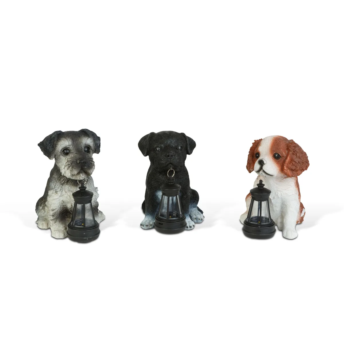 Lampa solara LED animale gradina, 15 cm, 10 LED alb cald, decor exterior, 3 modele - imagine 2