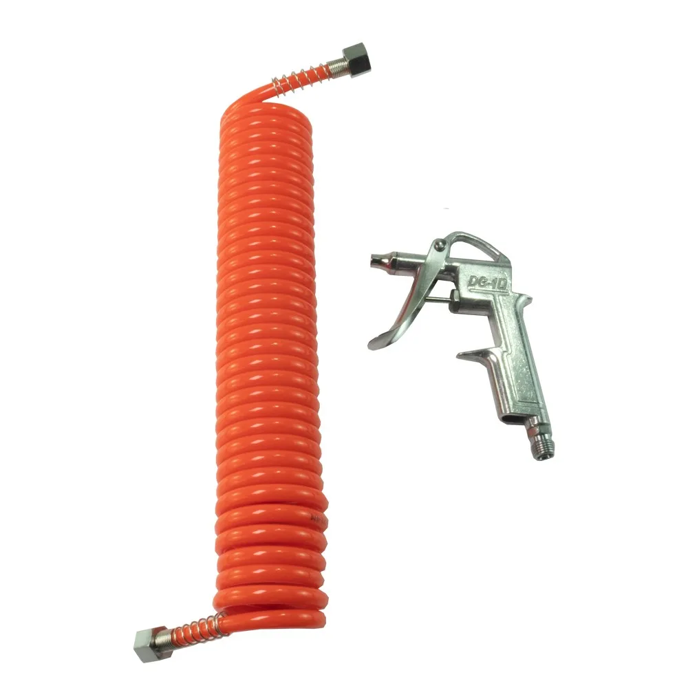 Pistol suflare aer cu furtun 5m PU, pneumatic, curatare precisa, utilizare usoara