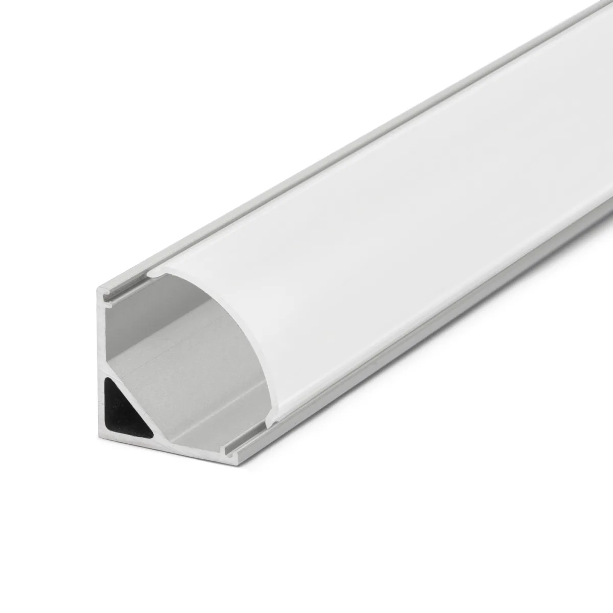 Profil aluminiu LED 1m colt, sina banda LED, 16x16mm, montaj colt, protectie si racire banda - imagine 5