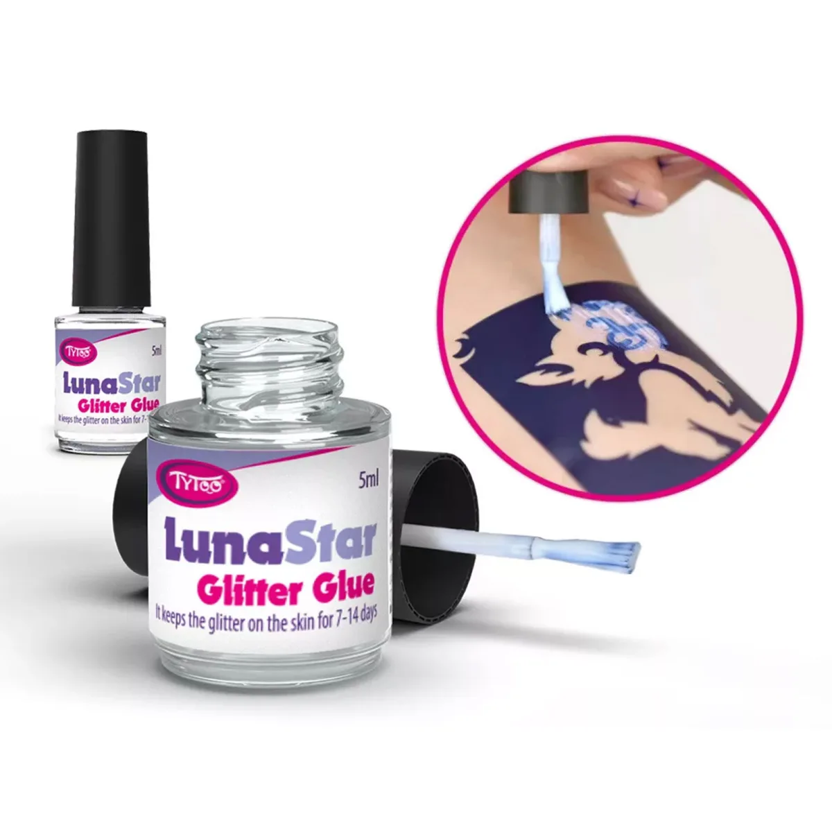 Adeziv pentru Tatuaje Temporare TyToo LunaStar, 5 ml - imagine 3