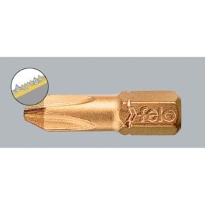 Bit diamantat profil Phillips, Felo, C6.3, PH1, 25mm