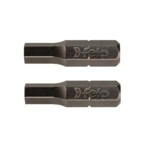 Set 2 biti Industriali profil HEX, Felo, C6.3, HX6.0, 25mm