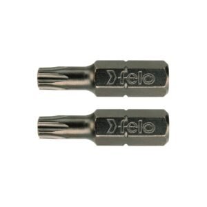 Set 2 biti Industriali profil Torx, Felo, C6.3, TX20, 25mm