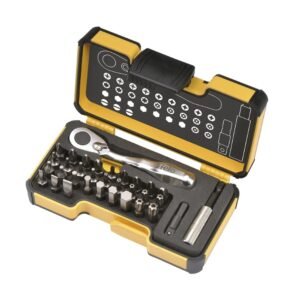 Trusa de biti, XS 33 StrongBox, Felo, 1/4″, 33 piese