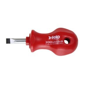 Surubelnita Stubby cu varf drept, Seria 200, Felo, 5.5×1.0x25mm