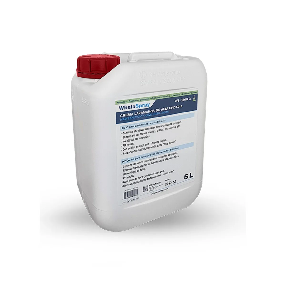 Crema curatare maini WS 3500 G, bidon 30 L