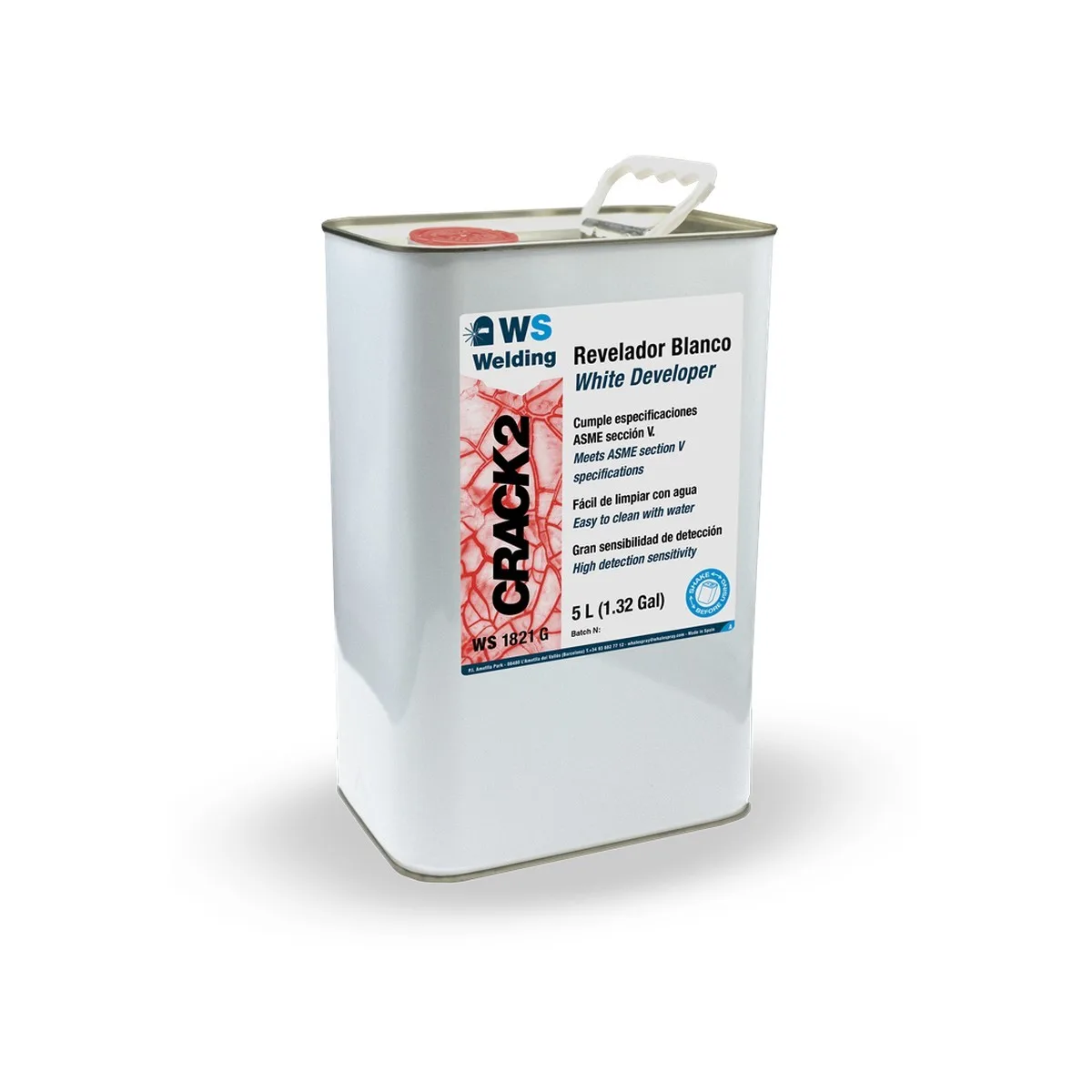 Developer alb WS 1821 G Crack 2, bidon 5 L