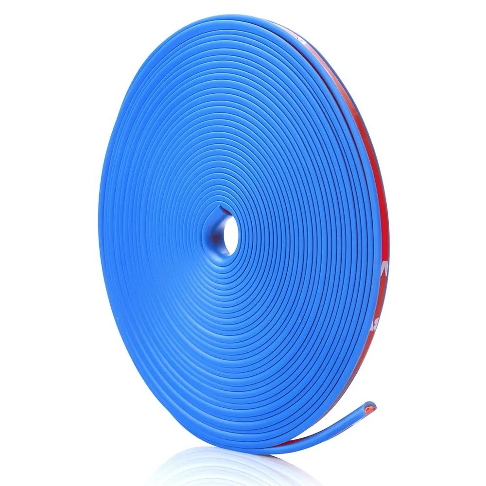 inele de protectie si decor jante, adezive, din plastic flexibil - albastru 3 Inele de protectie si decor jante, adezive, din plastic flexibil - ALBASTRU - imagine 3