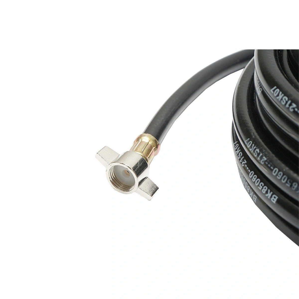 furtun pneumatic pentru compresor cu conector si mufa de umflat roti, lungime 12m, destinat camioanelor si autoutilitarelor 3 Furtun pneumatic pentru compresor cu conector si mufa de umflat roti, lungime 12m, destinat camioanelor si autoutilitarelor - imagine 3