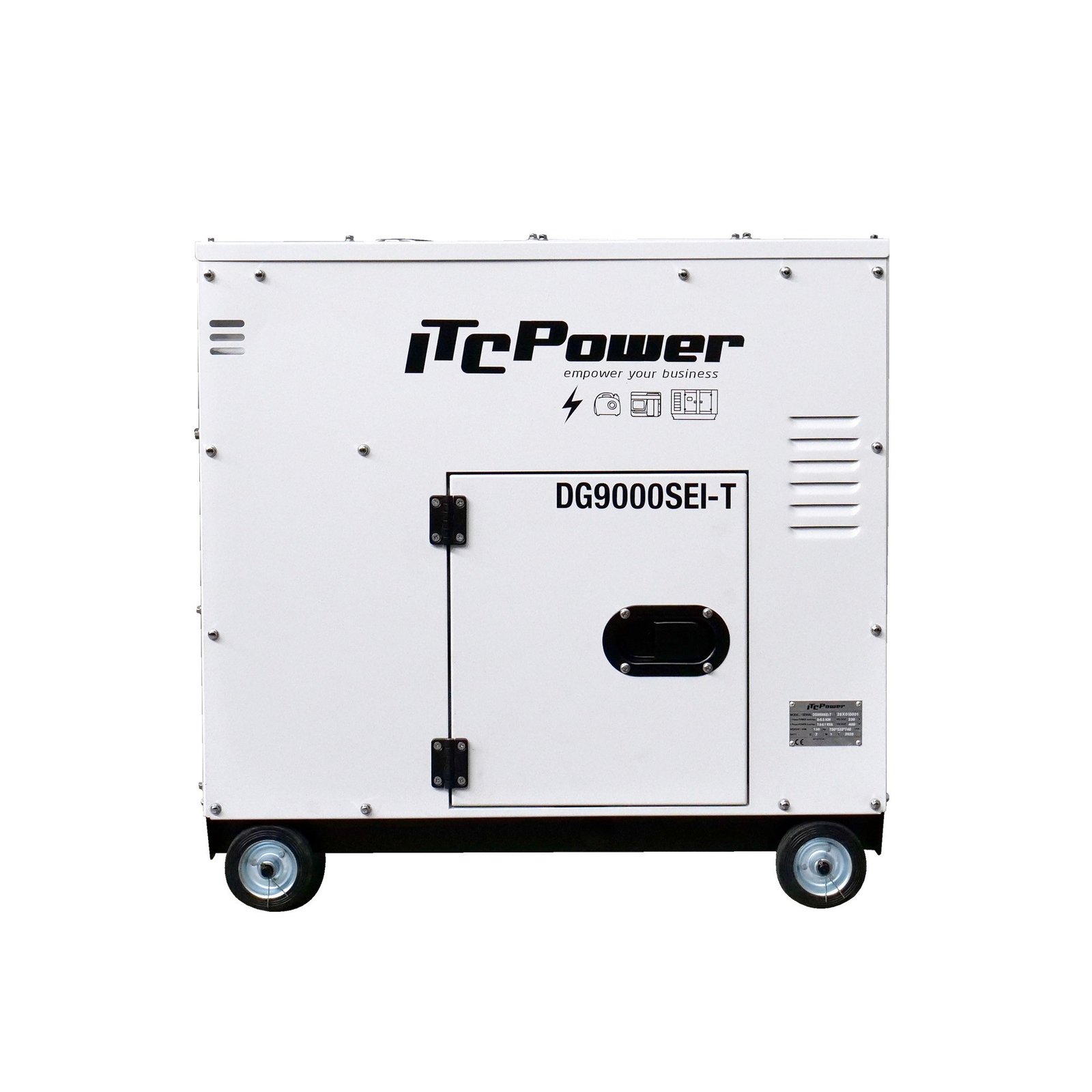 generator curent inverter diesel trifazat itc power dg9000sei-t 8.1 kva - pmg sine pur 3 Generator Curent Inverter Diesel Trifazat ITC Power DG9000SEi-T 8.1 kVA - PMG Sine Pur - imagine 3