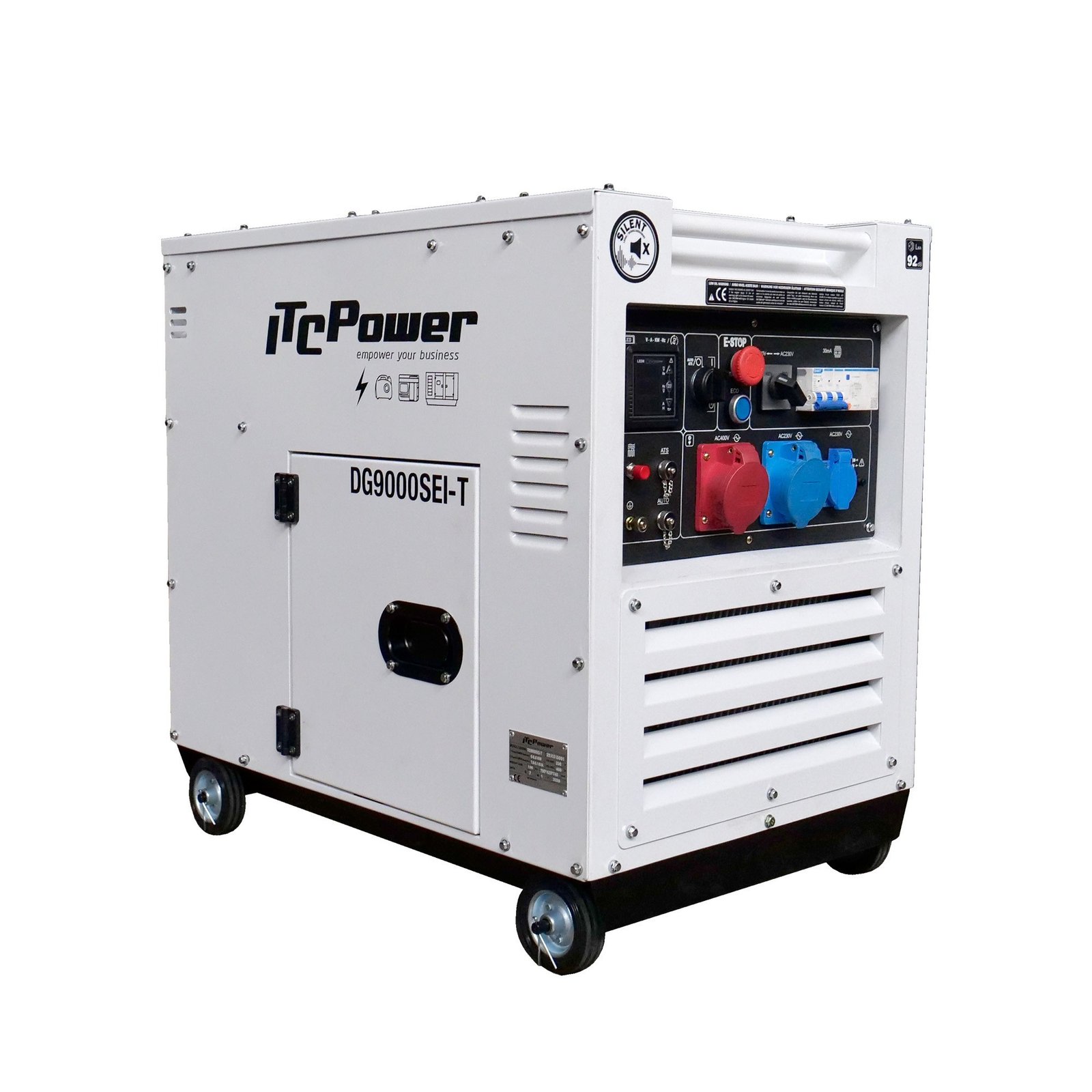 generator curent inverter diesel trifazat itc power dg9000sei-t 8.1 kva - pmg sine pur 4 Generator Curent Inverter Diesel Trifazat ITC Power DG9000SEi-T 8.1 kVA - PMG Sine Pur - imagine 4