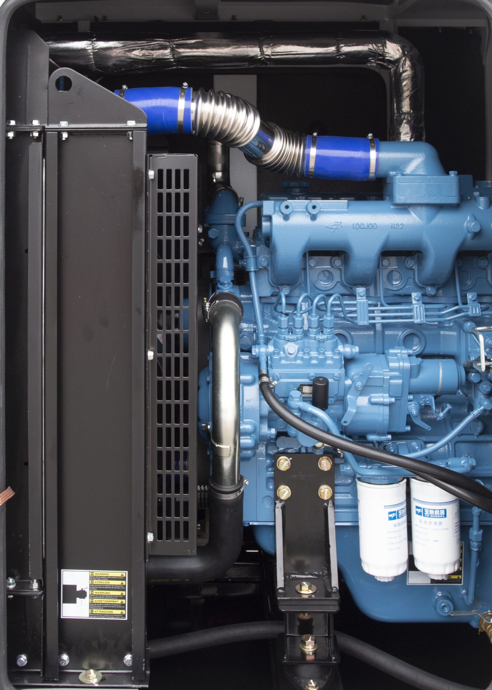 generator diesel industrial insonorizat itc power dg110kse 110 kva trifazat — 1500 rpm, 6870cc, amf9 5 Generator Diesel Industrial Insonorizat ITC Power DG110KSE 110 kVA Trifazat — 1500 RPM, 6870cc, AMF9 - imagine 5