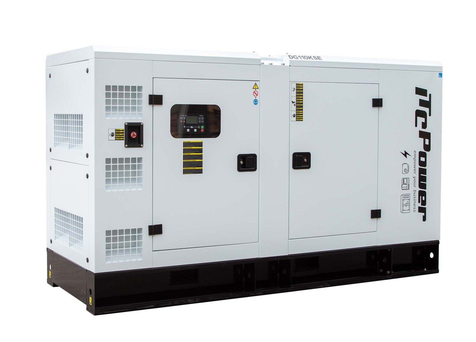 generator diesel industrial insonorizat itc power dg110kse 110 kva trifazat — 1500 rpm, 6870cc, amf9 1 Generator Diesel Industrial Insonorizat ITC Power DG110KSE 110 kVA Trifazat — 1500 RPM, 6870cc, AMF9