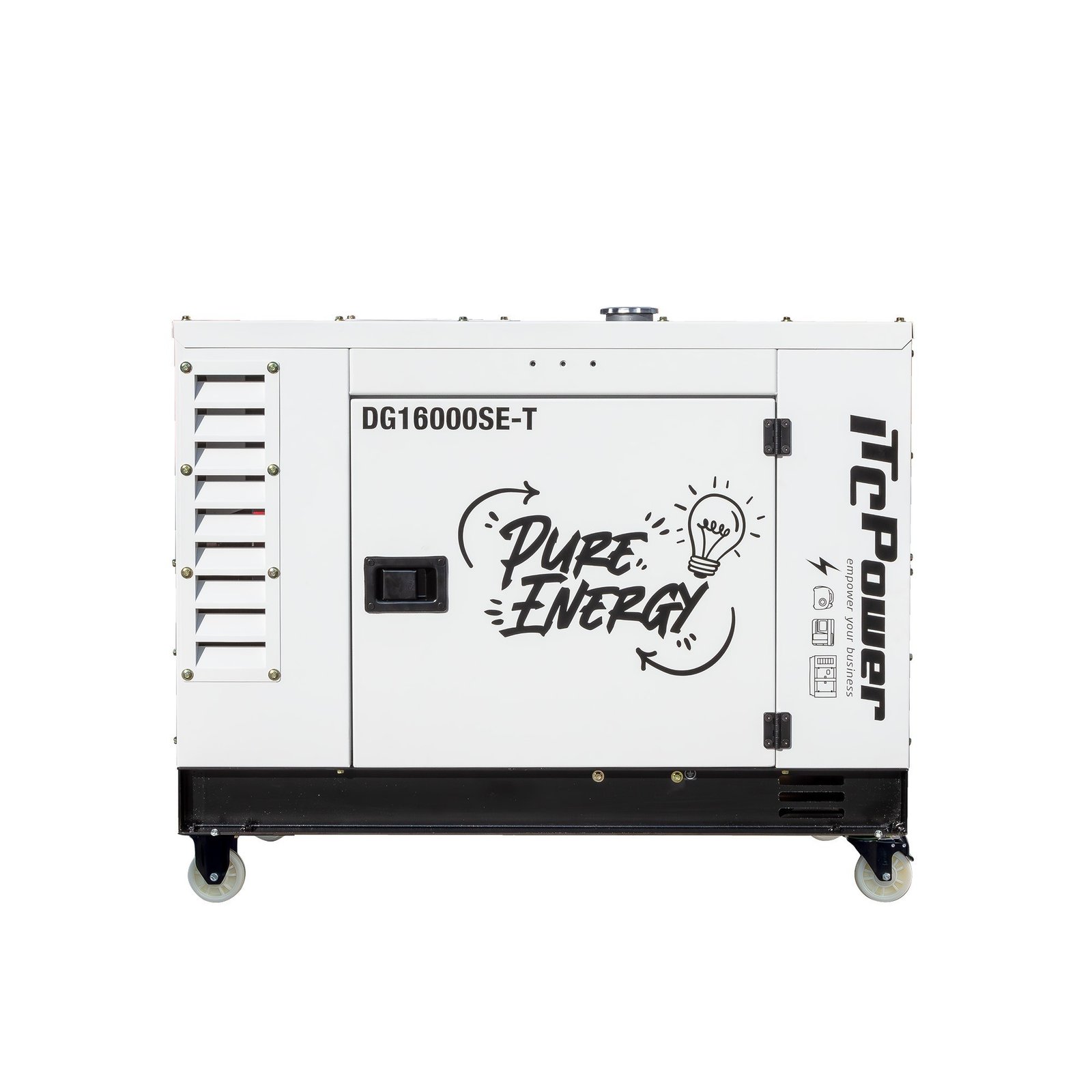 generator diesel trifazat itc power dg16000se-t 16.3 kva full power — motor 20.4 hp, rezervor 46l 2 Generator Diesel Trifazat ITC Power DG16000SE-T 16.3 kVA Full Power — Motor 20.4 HP, Rezervor 46L - imagine 2