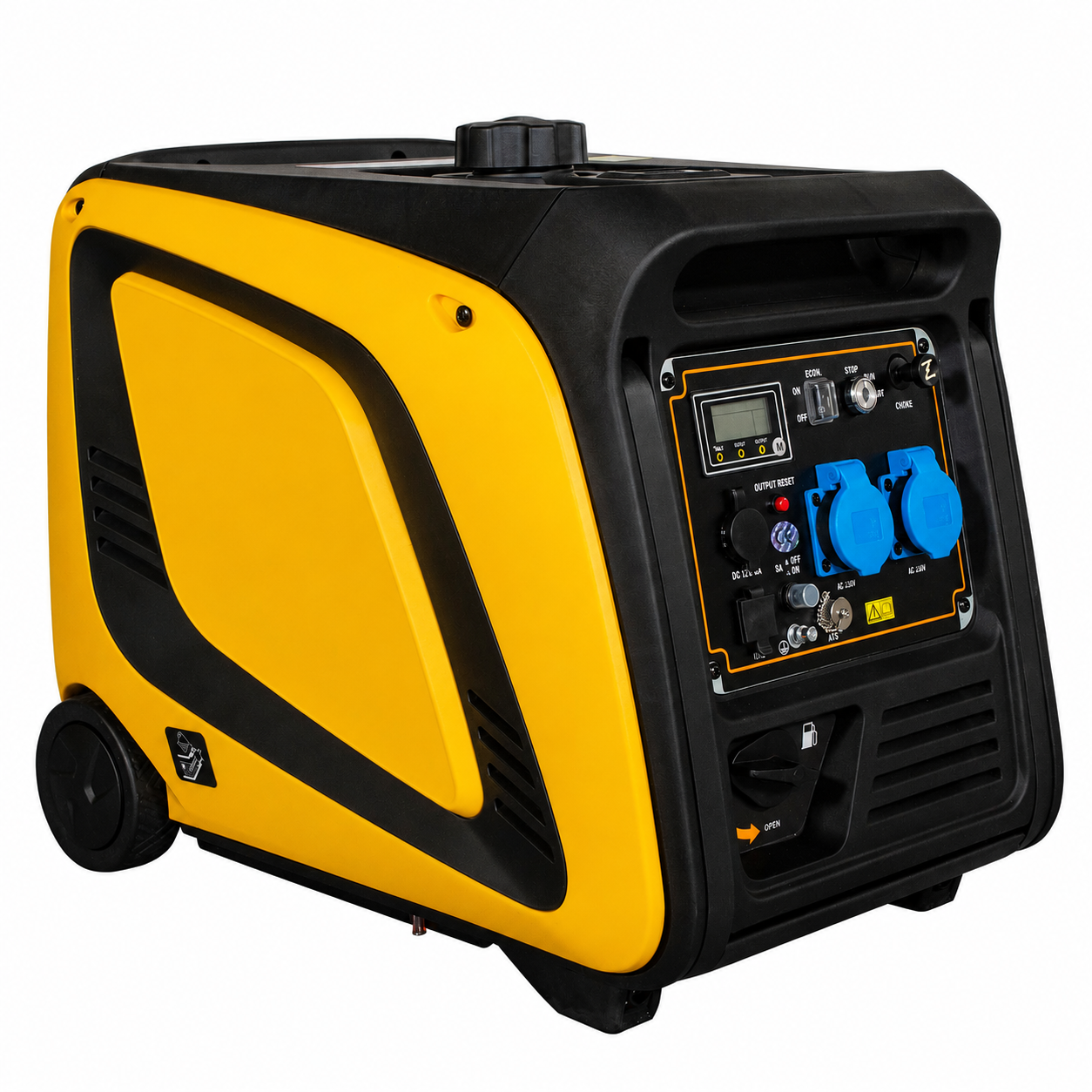 Generator Dual Fuel KGG39Ei-DF 3,8 kW – Benzina/GPL, Pregatit ATS