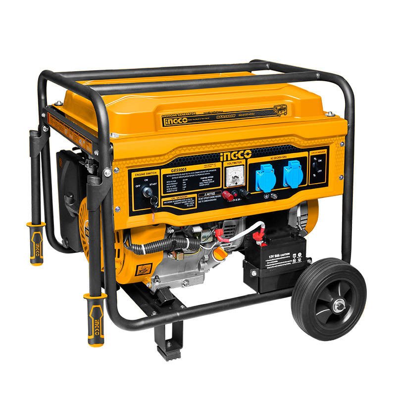 Generator pe benzina cu pornire electrica INGCO, 5.5 kW max