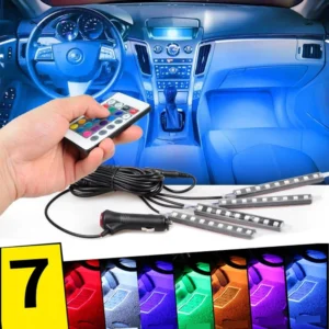 Lumini UnderCar LED – RGB pentru interior sau exterior cu telecomanda – 22cm