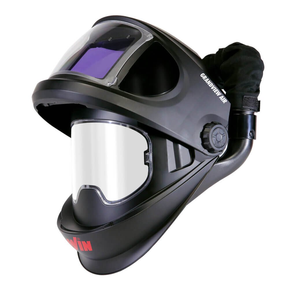 grandview air papr - masca de sudura automata telwin, cu sistem respirator purificator de aer 3 GRANDVIEW AIR PAPR - Masca de sudura automata Telwin, cu sistem respirator purificator de aer - imagine 3