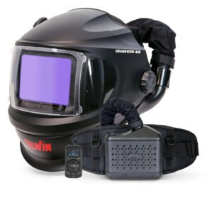 GRANDVIEW AIR PAPR – Masca de sudura automata Telwin, cu sistem respirator purificator de aer