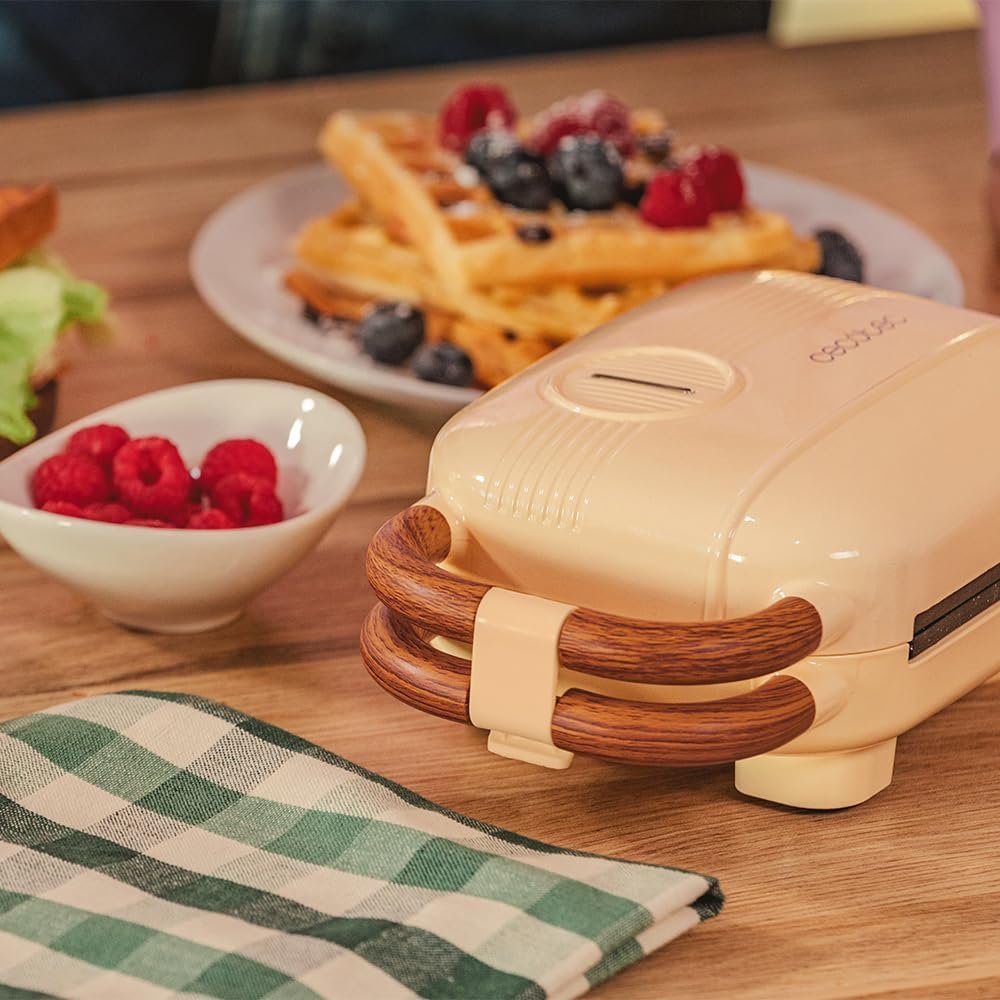 Sandwich maker Cecotec Rock nToast Retro One, 3 in 1, 700W, Sandwich, Gofre, Gogosi 2 Sandwich maker Cecotec Rock nToast Retro One, 3 in 1, 700W, Sandwich, Gofre, Gogosi - imagine 2