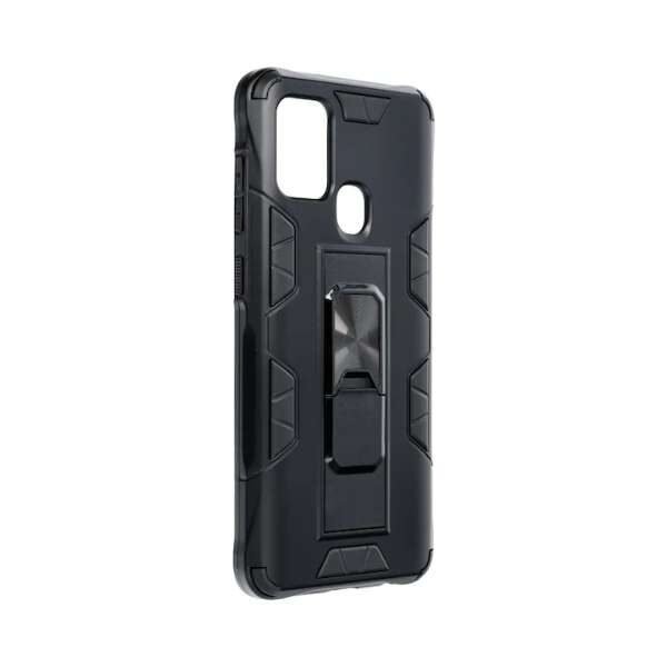 Husa Antisoc Magnetica Premium Forcell Defender cu Suport Telefon pentru Iphone 12 Mini, Neagra