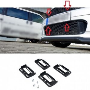 Set suporti placute inmatriculare „INVIZIBILI” (4 piese/set)