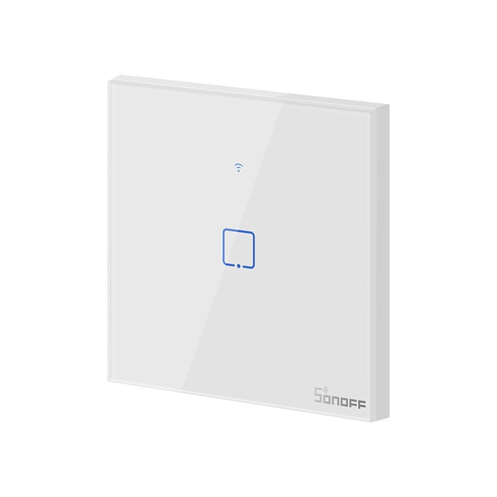 intrerupator smart cu touch sonoff t0 eu tx , wifi, 1 canal 2 Intrerupator Smart cu Touch Sonoff T0 EU TX , WiFi, 1 canal - imagine 2