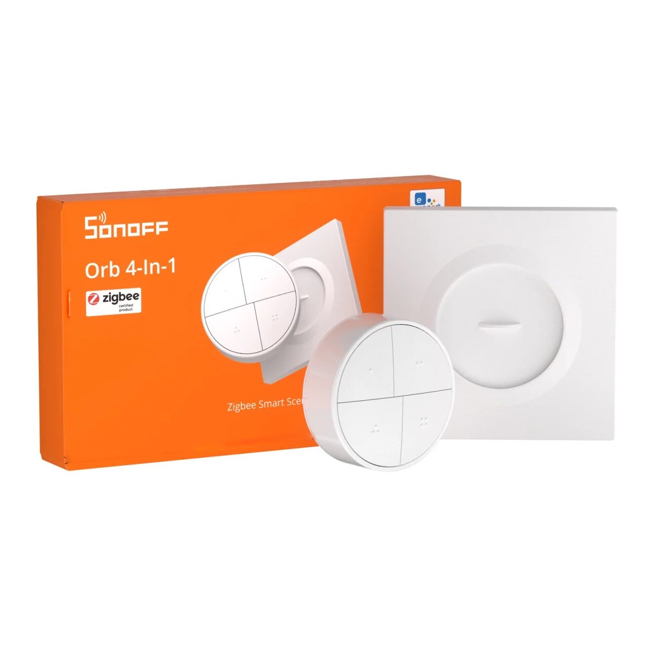 intrerupator smart sonoff fusion snzb-01m, 4 butoane, control prin zigbee, wireless, alb 3 Intrerupator Smart Sonoff Fusion SNZB-01M, 4 butoane, Control prin Zigbee, Wireless, Alb - imagine 3