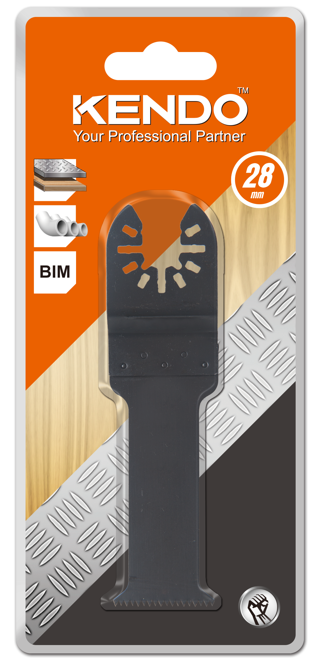 lama bi-metal de ferastrau, cu dinti grosi 2 Lama bi-metal de ferastrau, cu dinti grosi - imagine 2