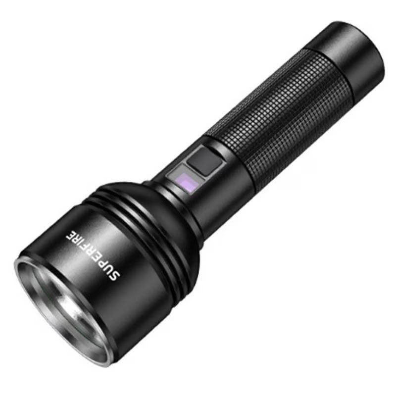 lanterna led superfire d18, 2000lm, 226m, 5200mah, incarcare usb-c, 36w 1 Lanterna LED Superfire D18, 2000lm, 226M, 5200mAh, incarcare USB-C, 36W