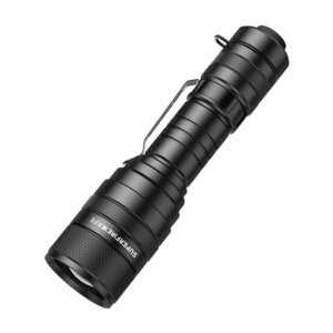 Lanterna LED Superfire F5 cu Zoom, 10W, 1100 lm, 5 moduri, rezistenta la apa, incarcare USB, Negru