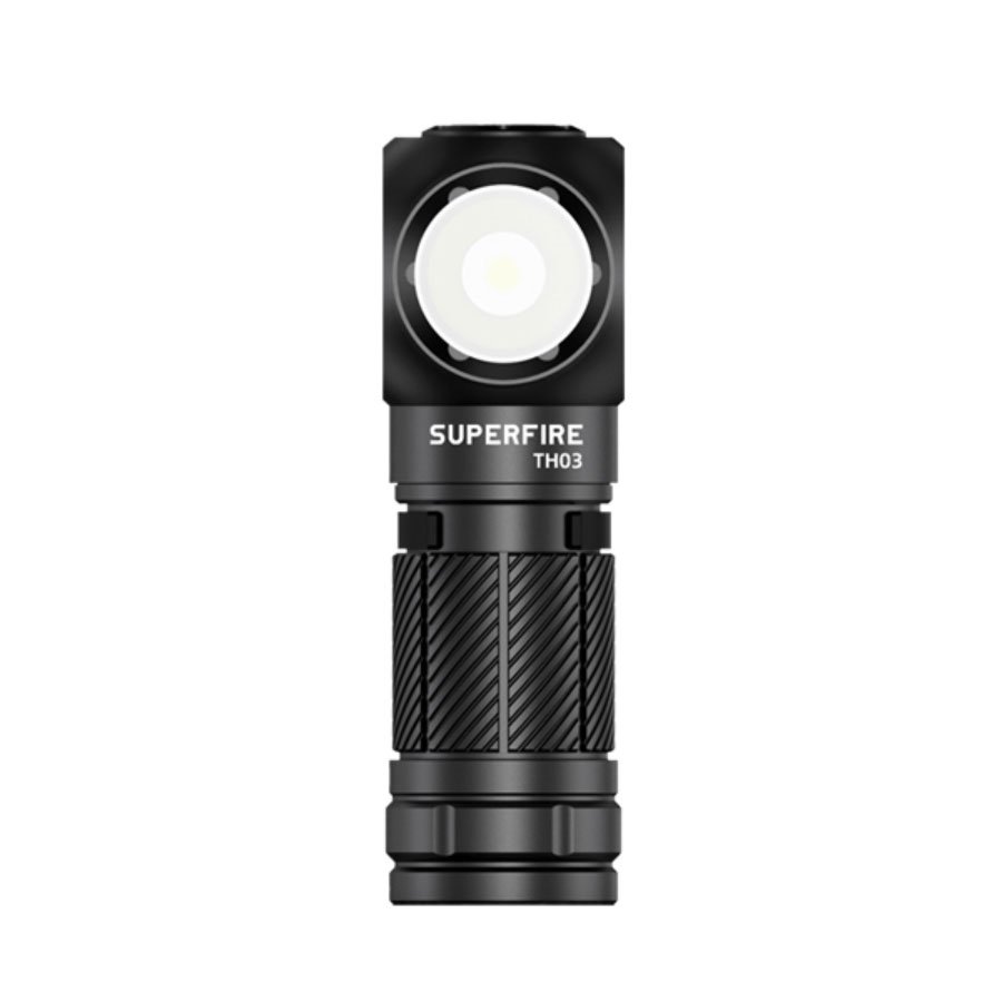 lanterna multifunctionala led superfire th03, usb, 460lm, 104m, incarcare usb-c, suport cap, prindere magnetica 1 Lanterna Multifunctionala LED Superfire TH03, USB, 460lm, 104m, incarcare USB-C, suport cap, prindere magnetica